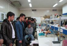 گزارش تصویری بازدید دانش آموزان پسر سال چهارم دوره دوم دبیرستان، از دانشگاه صنعتی شاهرود
